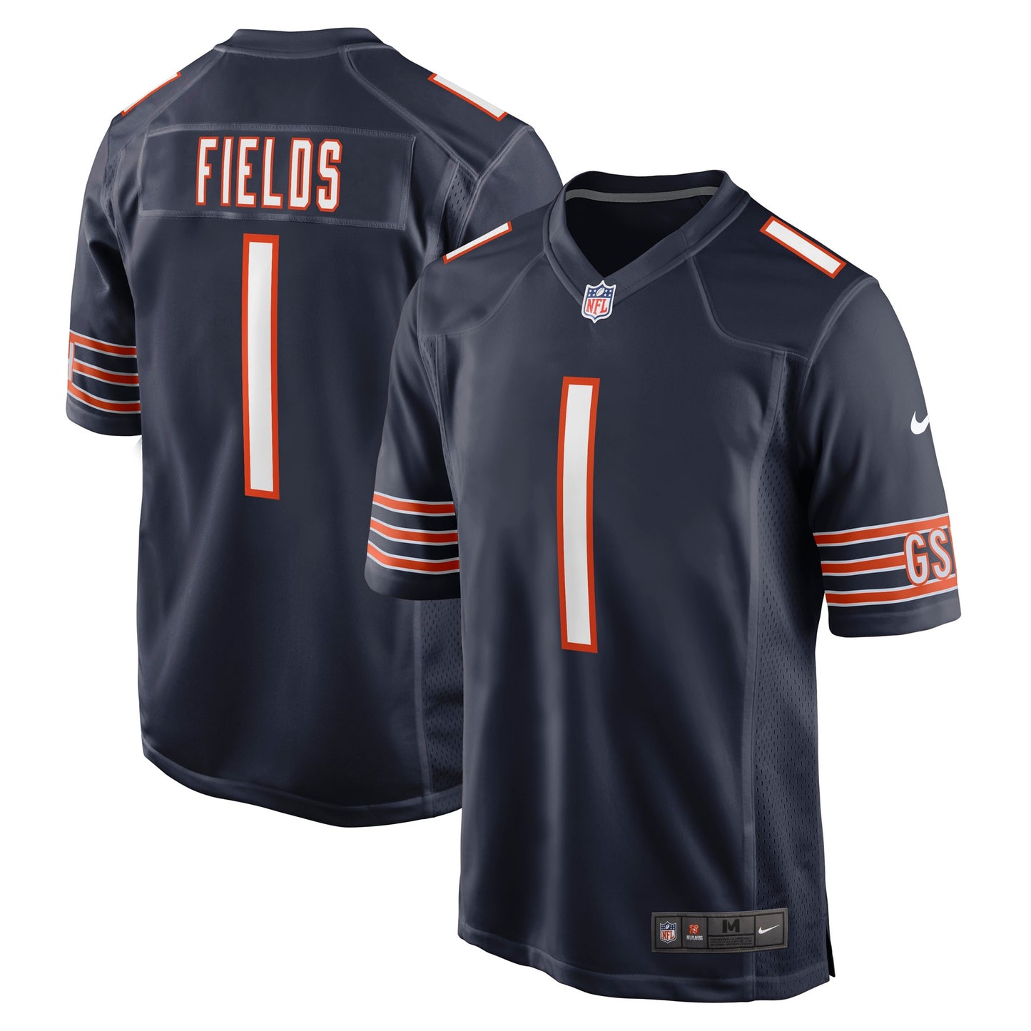 Justin Fields Chicago Bears Nike Youth Game Jersey - Navy
