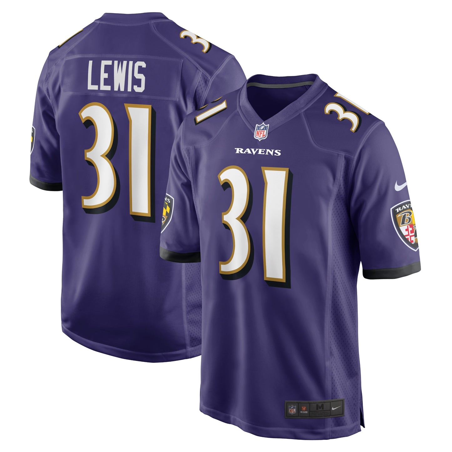 Jamal Lewis Baltimore Ravens Nike Retired Player Game Jersey - Purple