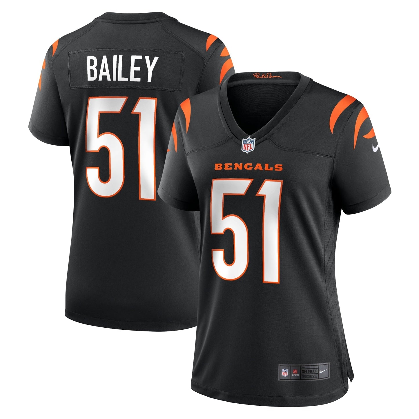 Women's Nike Markus Bailey Black Cincinnati Bengals Game Jersey