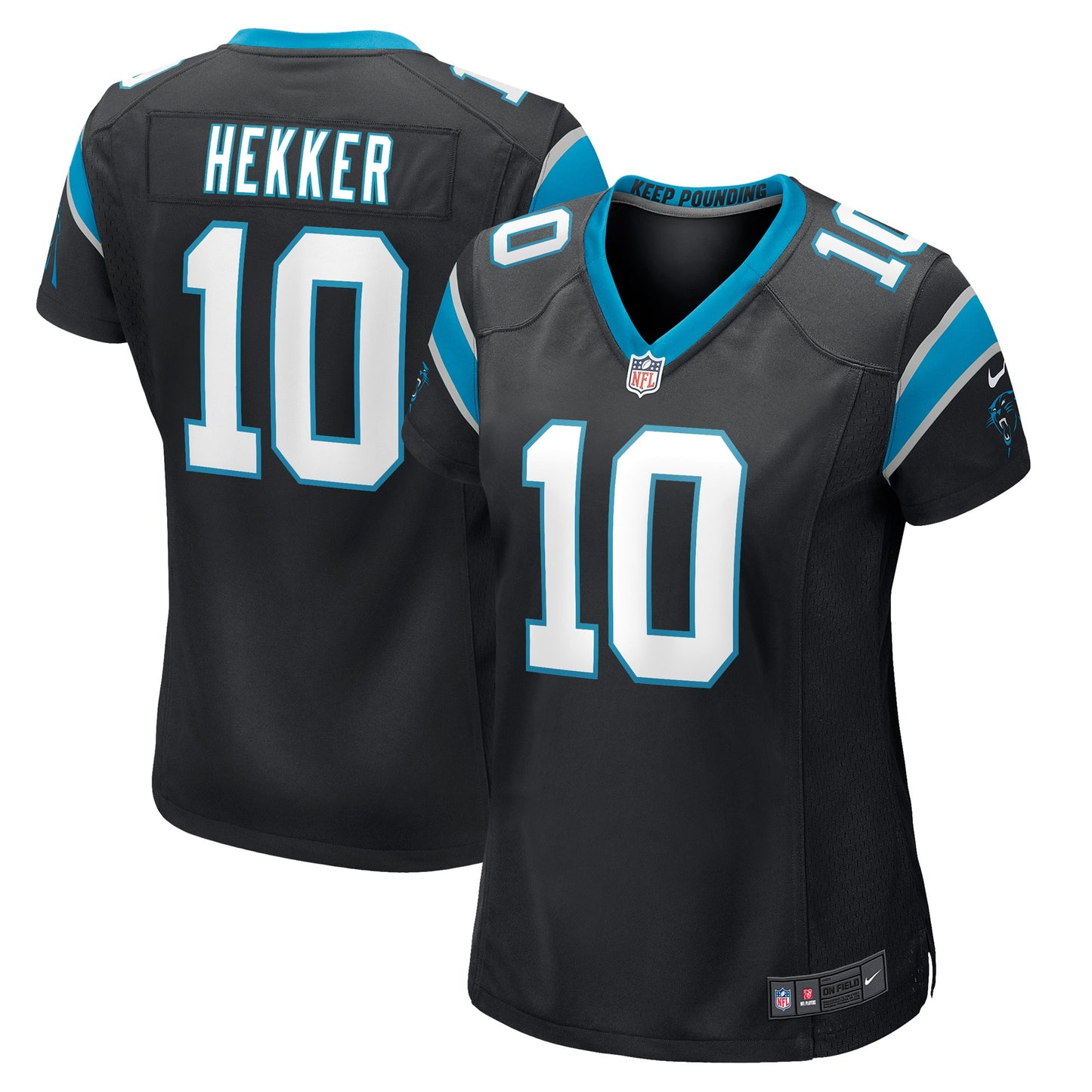 Johnny Hekker Carolina Panthers Nike Women's Game Player Jersey - Black