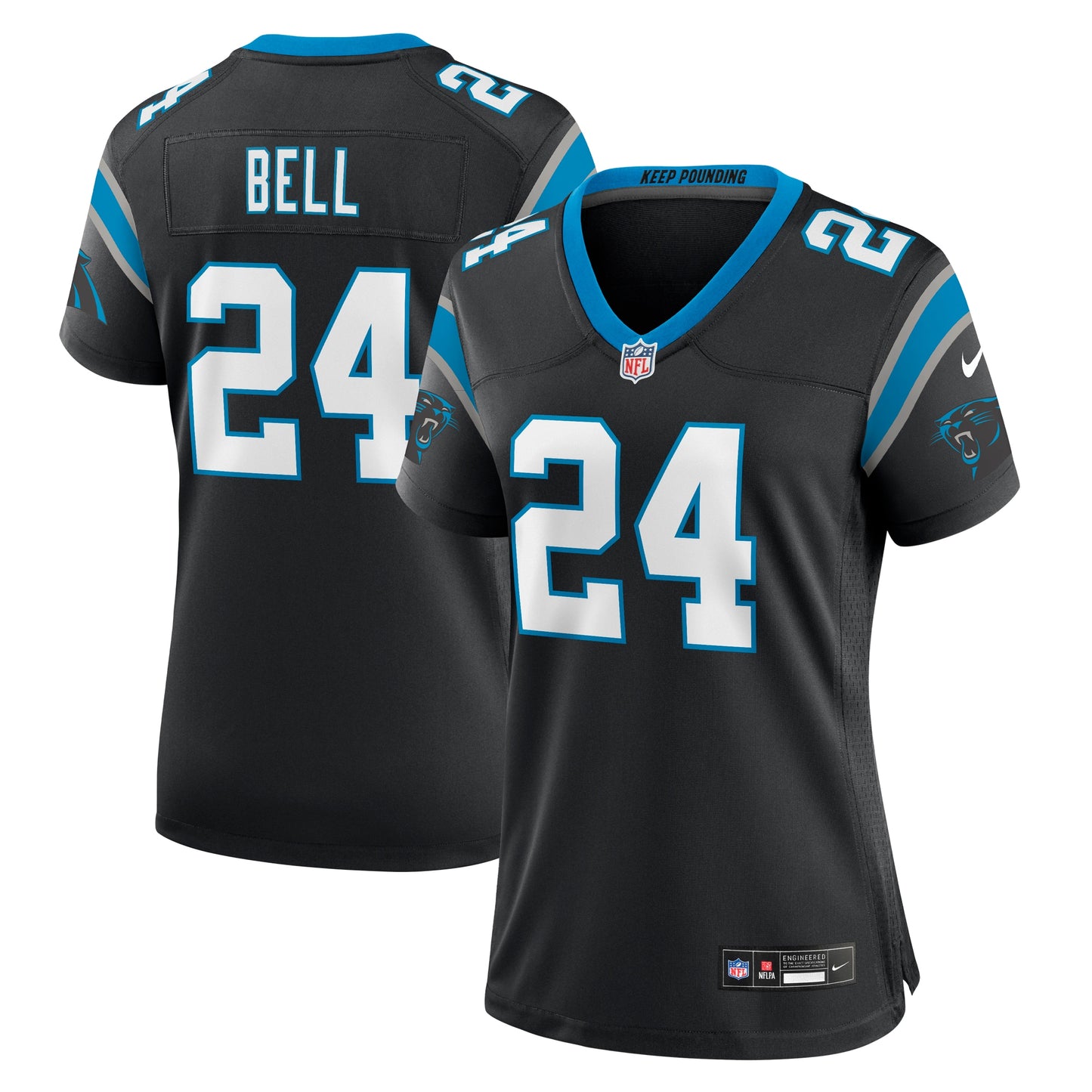 Vonn Bell Carolina Panthers Nike Women's Team Game Jersey - Black