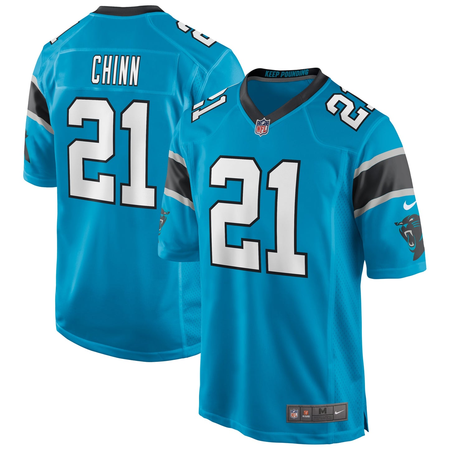 Jeremy Chinn Carolina Panthers Nike Game Player Jersey - Blue