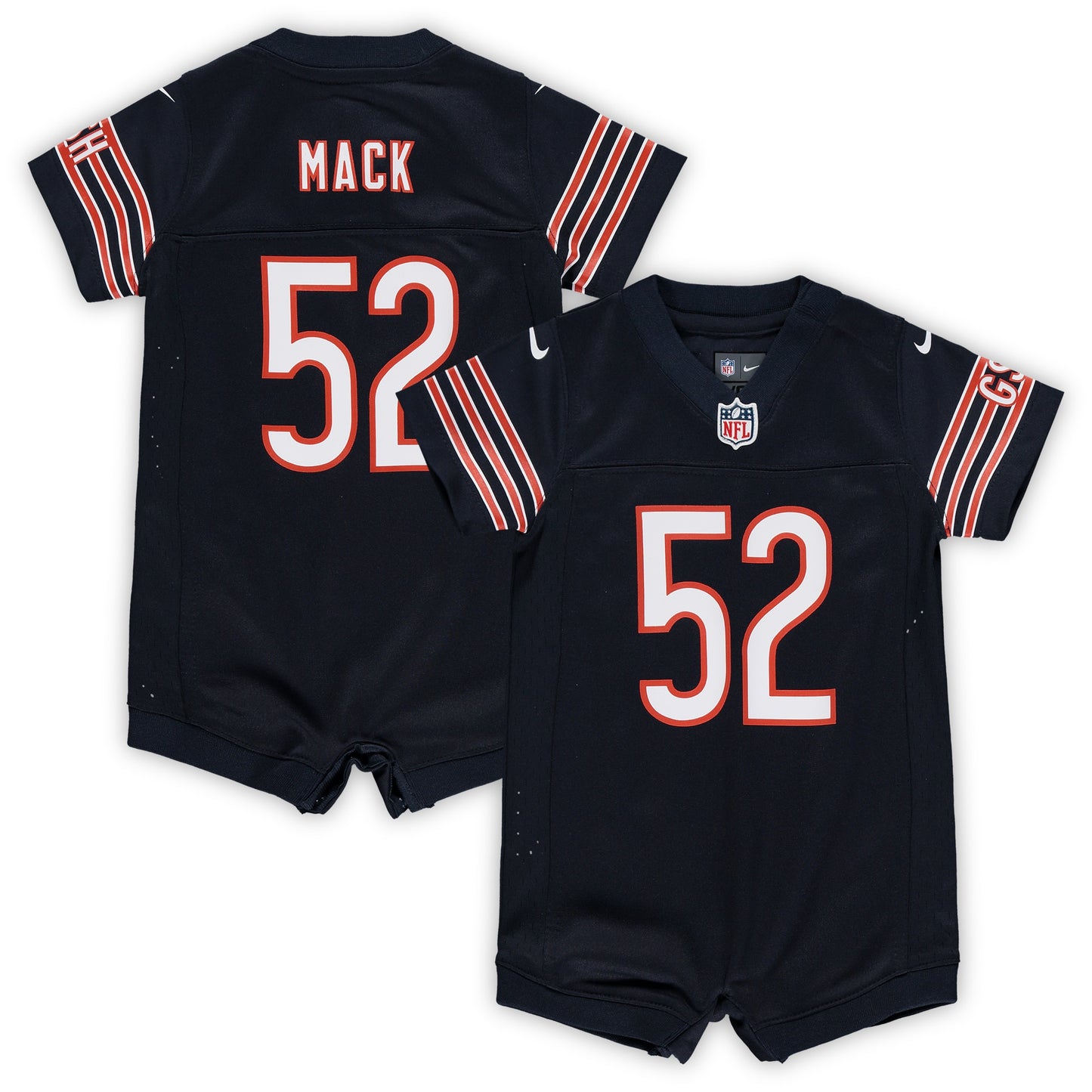 Khalil Mack Chicago Bears Nike Infant Romper Jersey - Navy