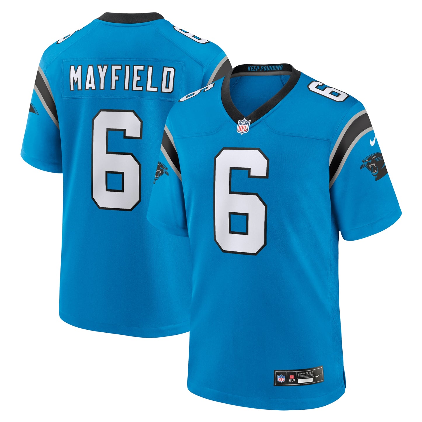 Baker Mayfield Carolina Panthers Nike Alternate Player Game Jersey - Blue