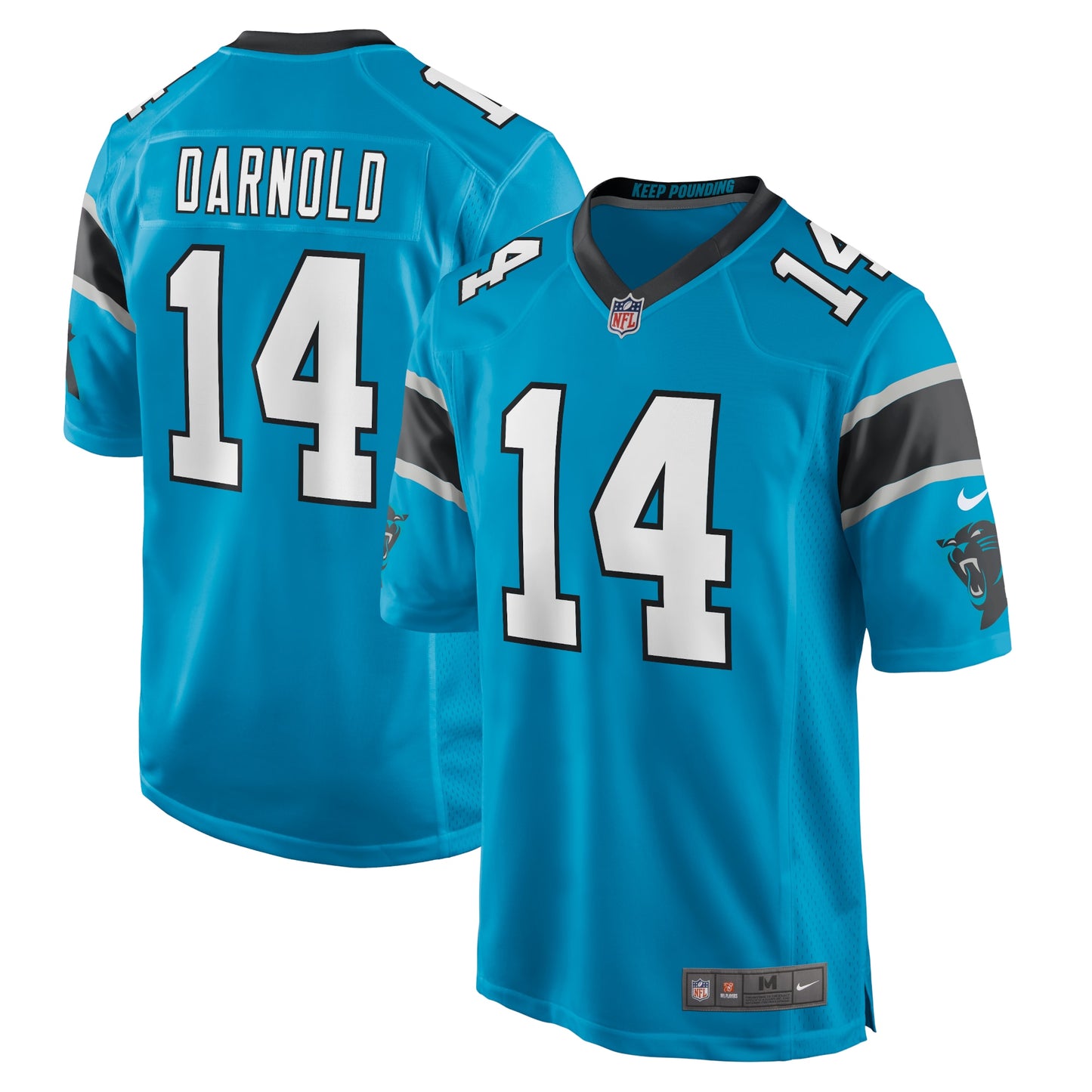 Sam Darnold Carolina Panthers Nike Game Jersey - Blue