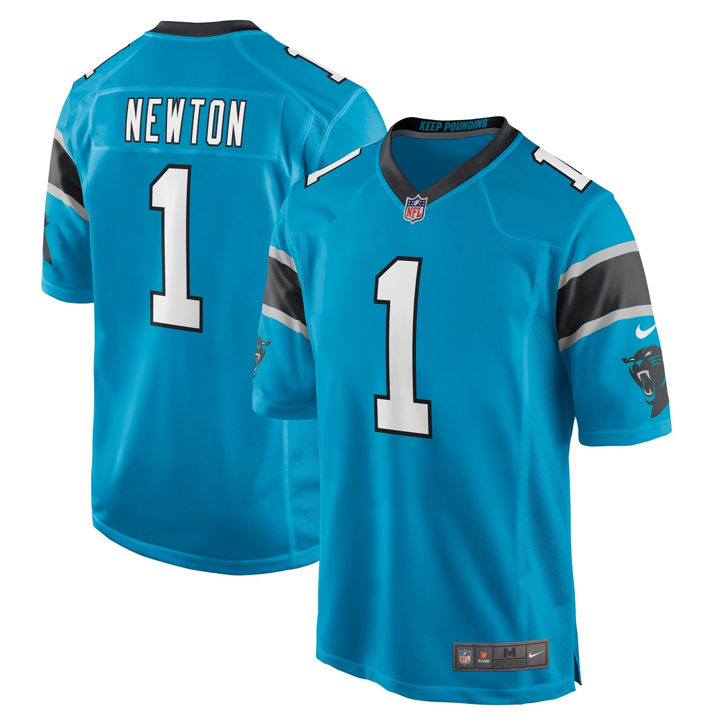 Cam Newton Carolina Panthers Nike Alternate Player Game Jersey - Blue