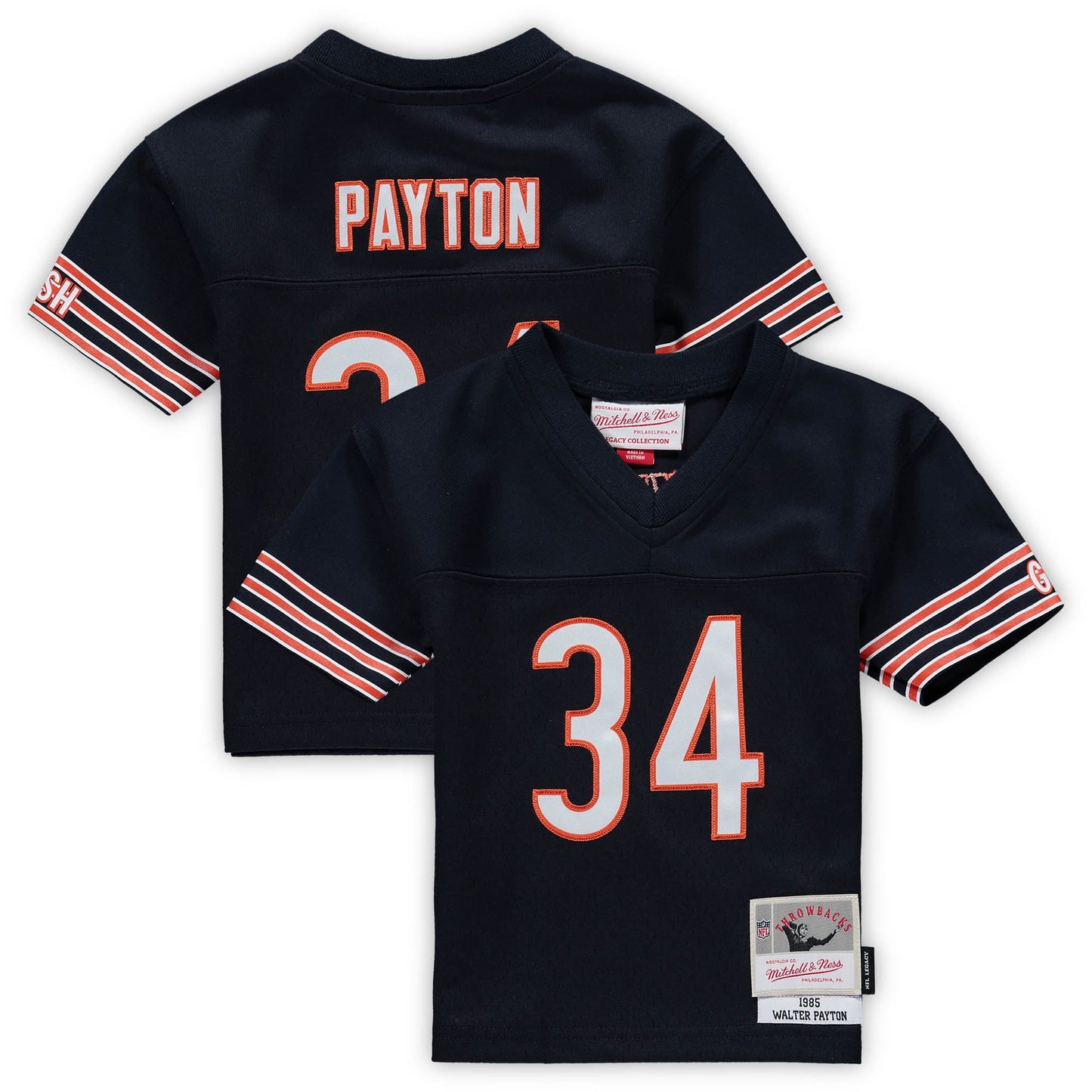 Walter Payton Chicago Bears Mitchell & Ness Infant 1985 Retired Legacy Jersey - Navy