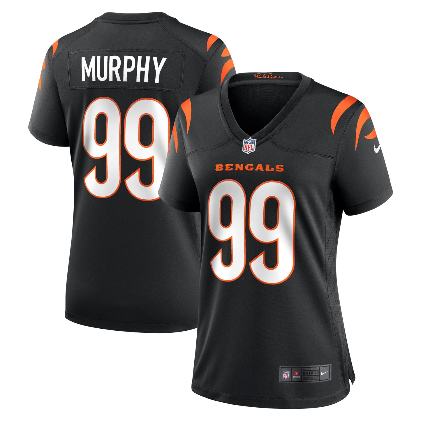 Myles Murphy Cincinnati Bengals Nike Women's Team Game Jersey - Black